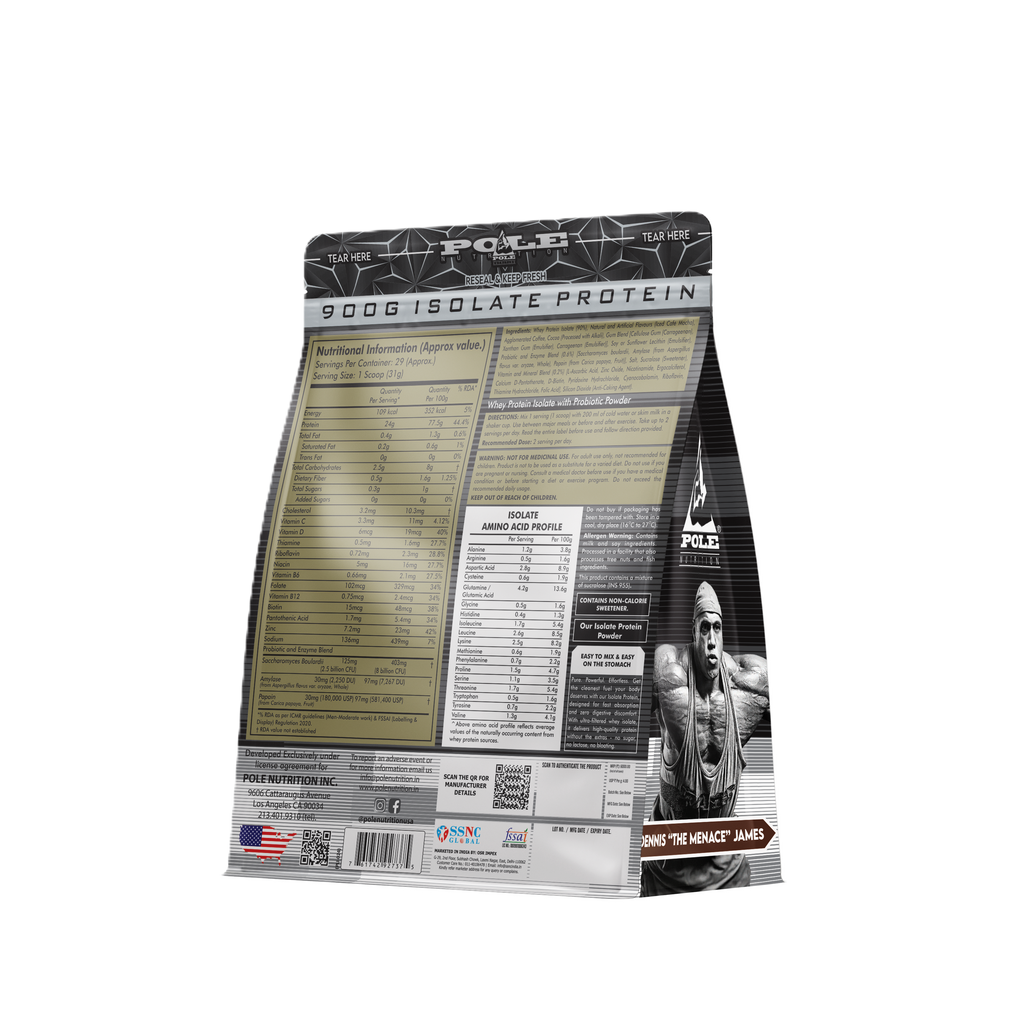 Pole Nutrition I Isolate Protein Bag