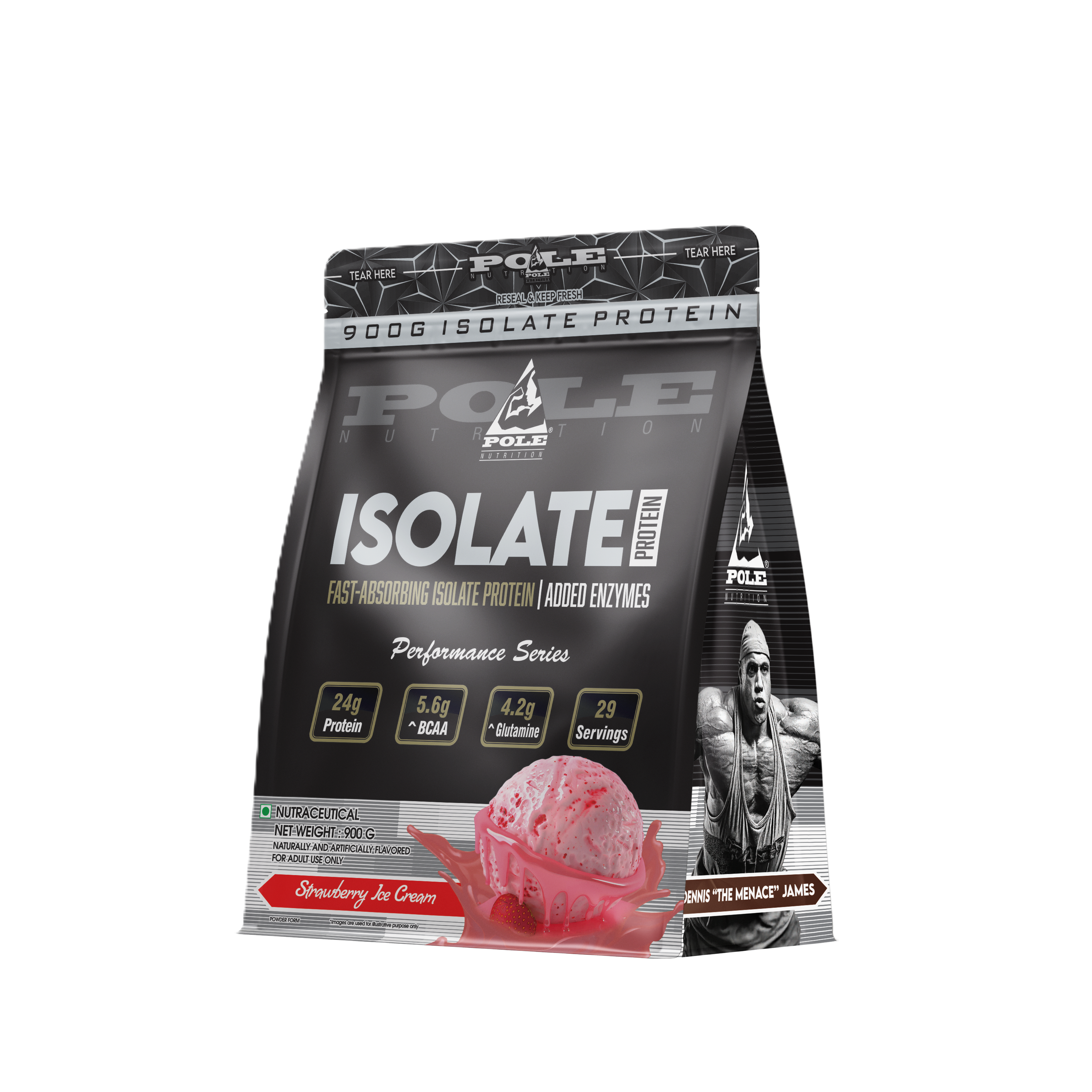 Pole Nutrition I Isolate Protein Bag
