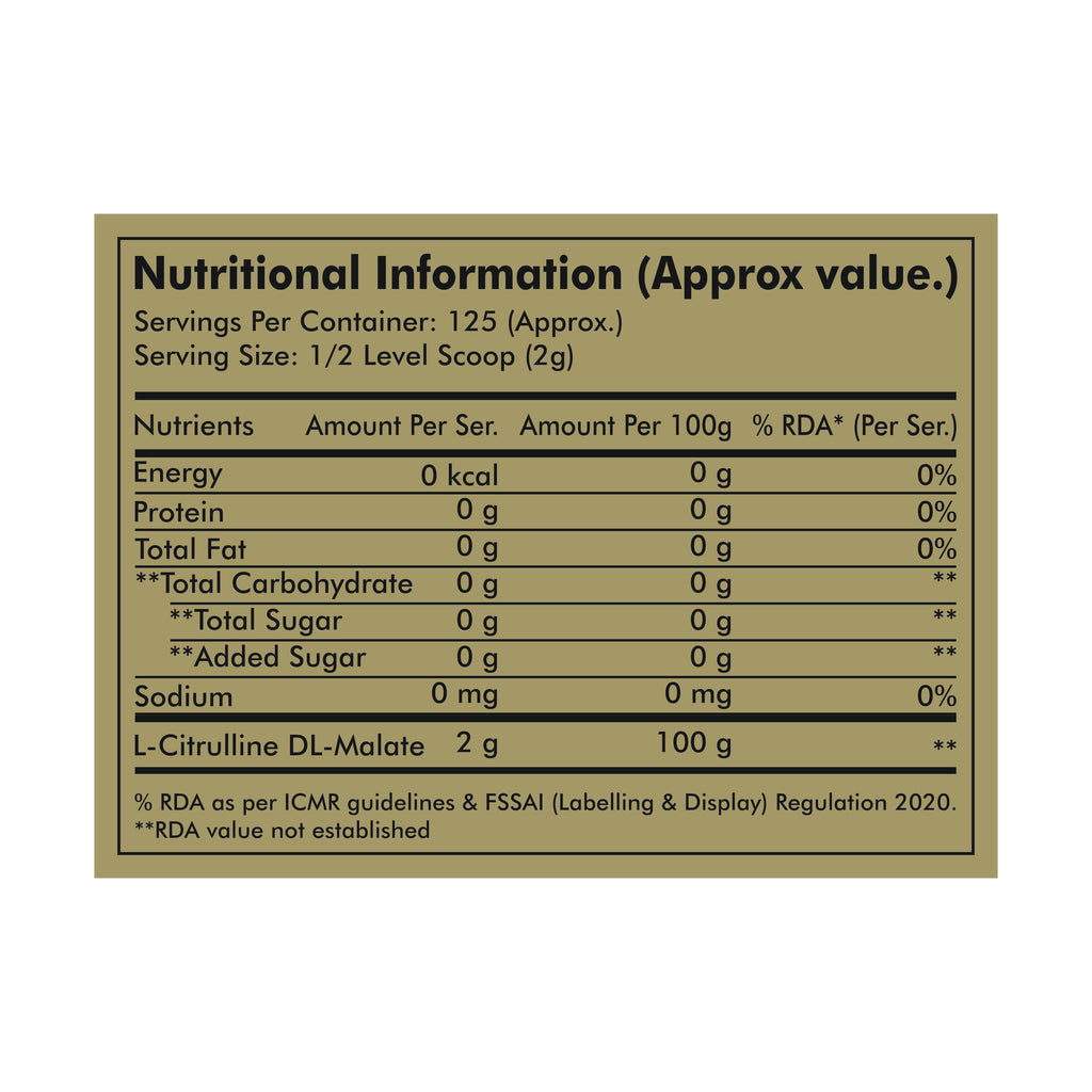 Pole Nutrition I Citrulline Malate