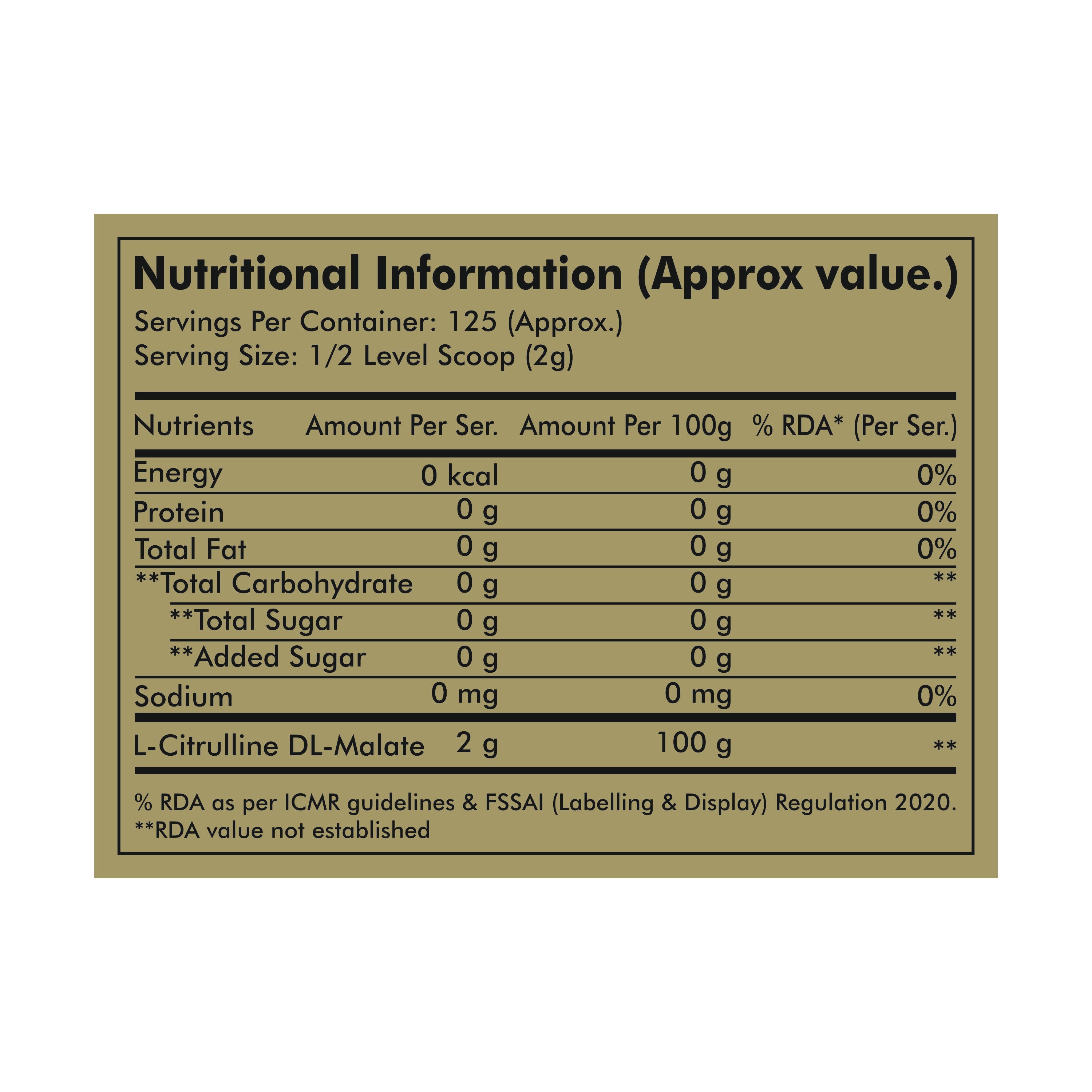Pole Nutrition I Citrulline Malate