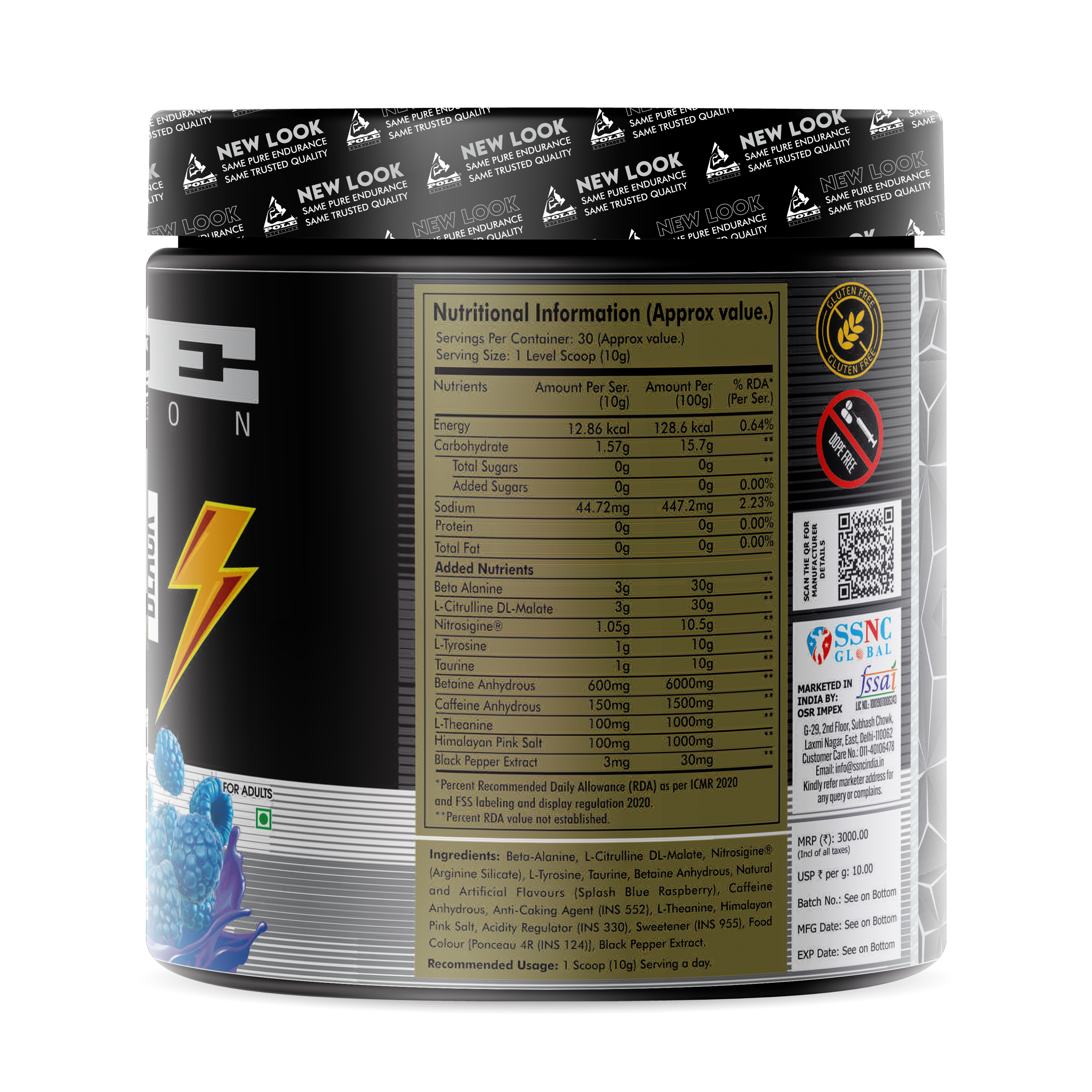 Pole Nutrition I Bolt Splash