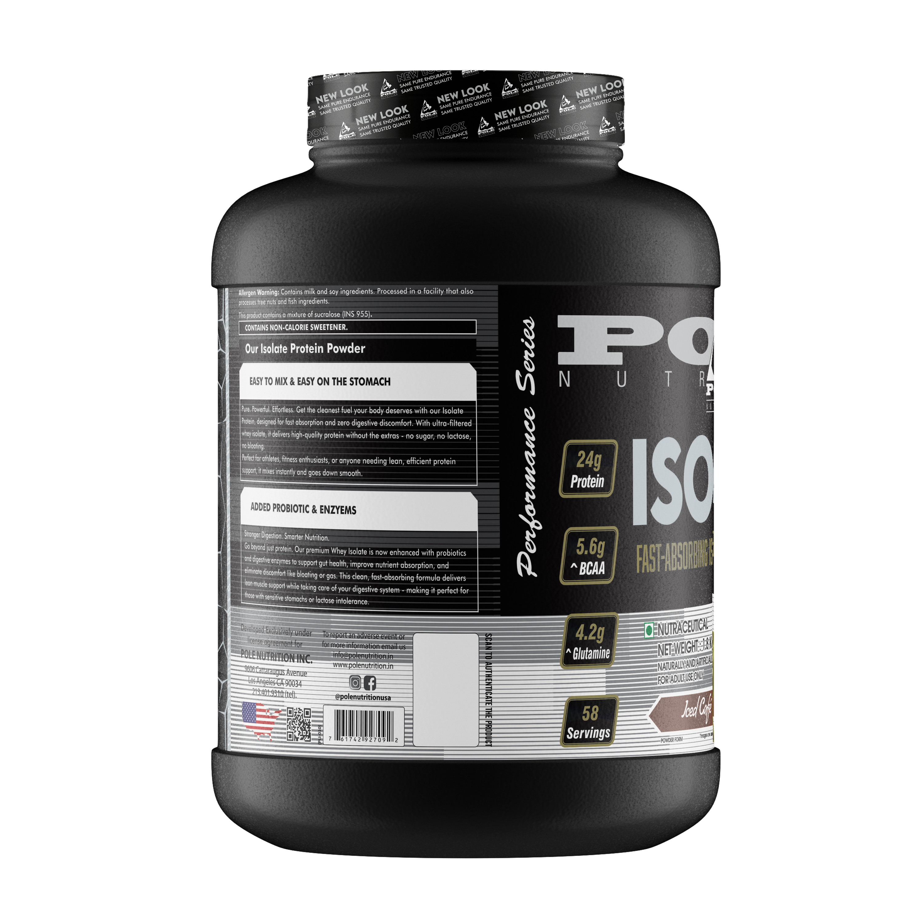 Pole Nutrition I Isolate Protein
